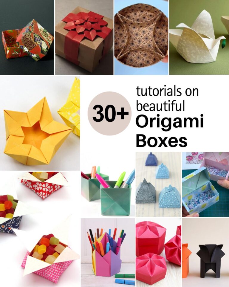 Let's make some origami boxes! We've searched throughout the web for the best tutorials to show you how to make a variety of creative and useful storages to tidy up your cozy space. So, what are you waiting for? Grab some paper and pick your favorites from this list of 33 origami box patterns!
