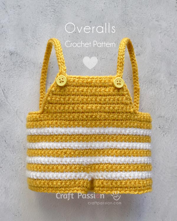 overalls crochet pattern