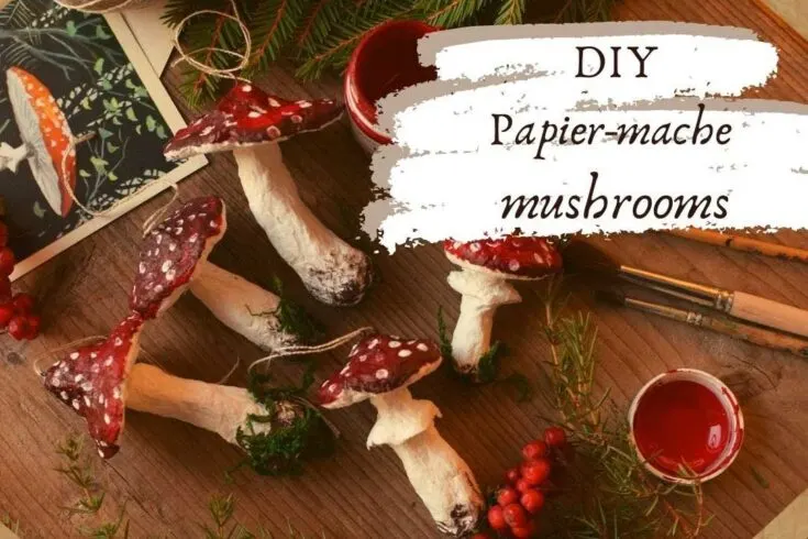 These DIY mushrooms appear to have sprouted from a fairy tale, adding a magical touch to your garden. It's like having a magical forest right outside your door! It goes really well with the fairy tree below.