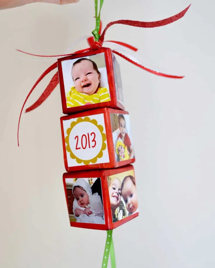 Check out some meaningful crafts with Mod Podge Rocks. They make for a good bonding time with your kids as you look back on the years. Not to mention it adds a personal touch to your ornaments!