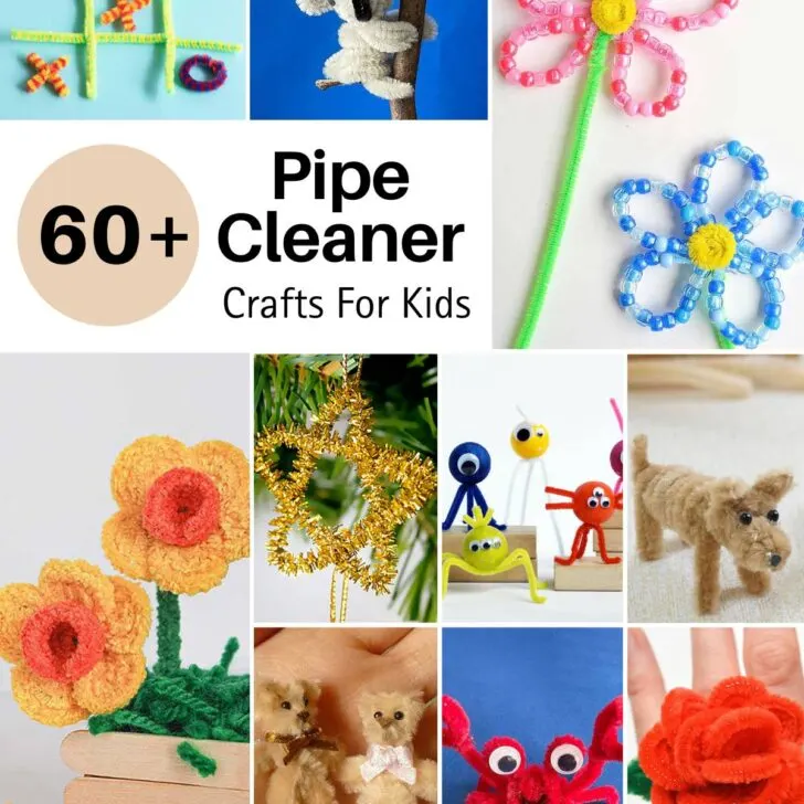 Grab your crafting supplies and create beautiful pipe cleaner crafts with your kids. From cute animals like koalas, to fun accessories like rings.