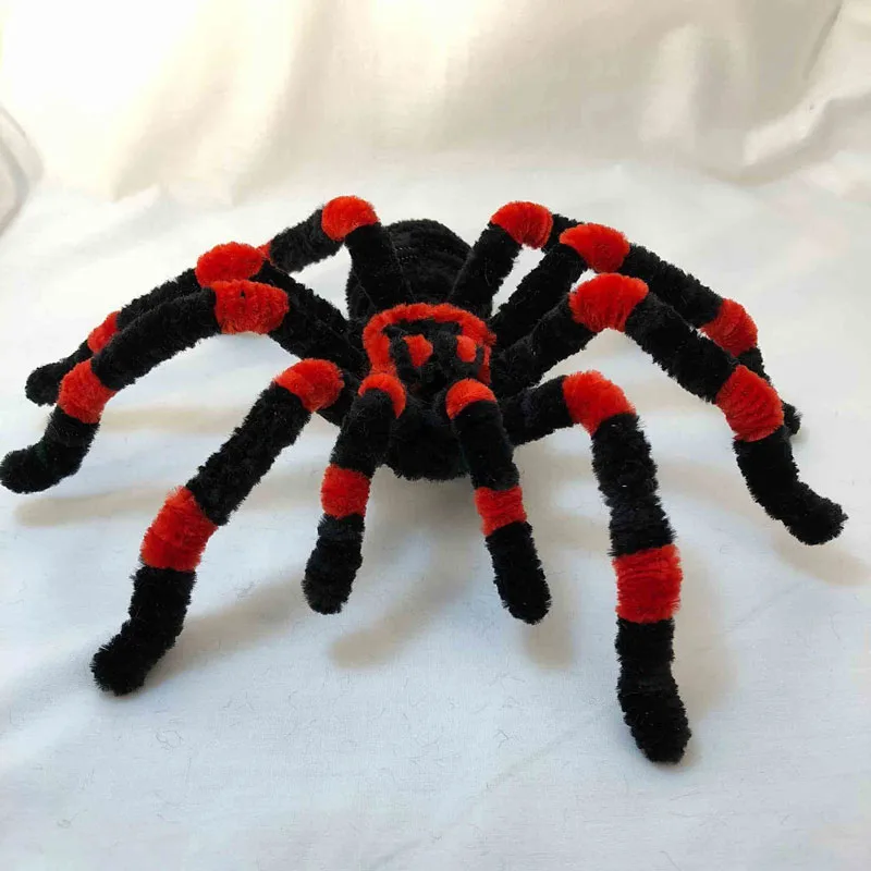 With its hairy legs and beady eyes, this creepy-crawly craft is perfect for Halloween decorations or as a spooky addition to any bug-themed collection. Follow this step-by-step instruction on how to make this crawly arachnid.