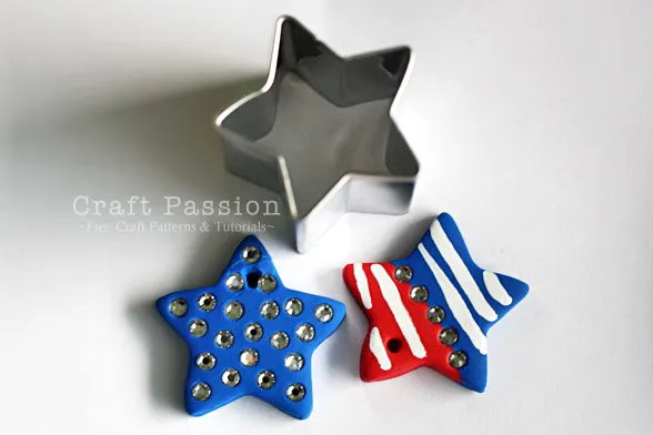 polymer clay charms