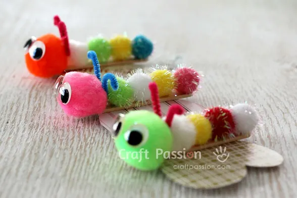 pom pom butterfly