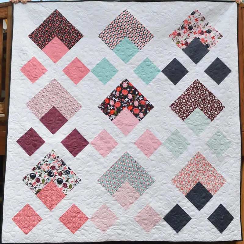 Get inspired for your next quilting adventures with this lovely Posy Garden Hop and Quilt by Melissa of Happy Quilting. It&rsquo;s a minimalistic quilt that combines floral motifs and vibrant colors to evoke the essence of a blooming garden. It&rsquo;s the perfect quilt to snuggle in, and the finished size is 68&rdquo; x 70&rdquo;.