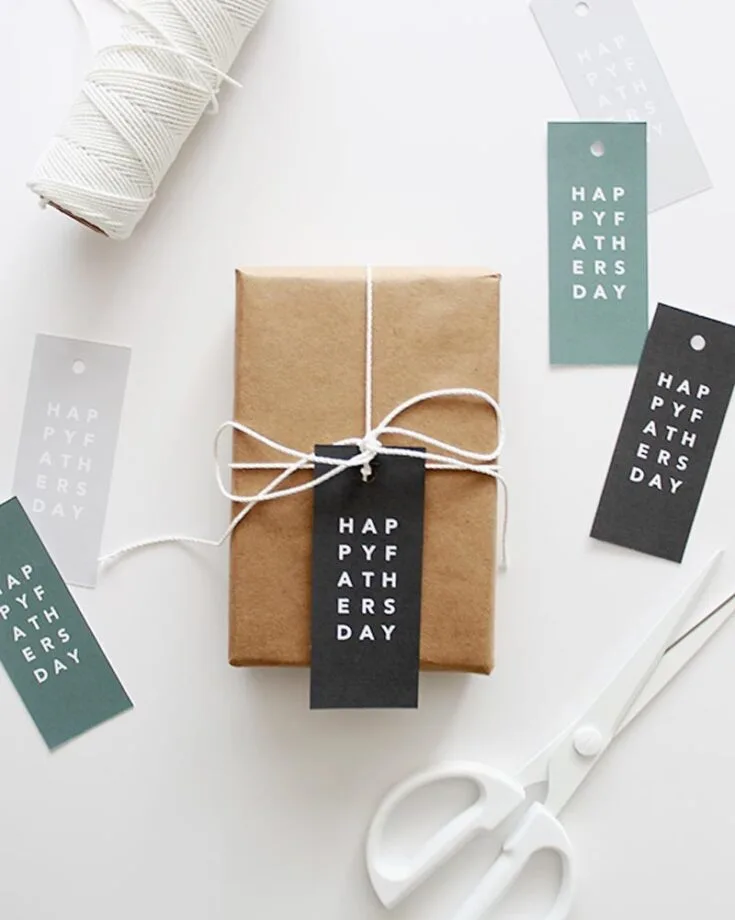 Wrap your Father&rsquo;s Day crafts with this printable gift tag that adds a special touch and a detailed finish to his gifts. Ideally, you can make it all the more sweeter with a mini handwritten note at the back to show him just how much you love him.
