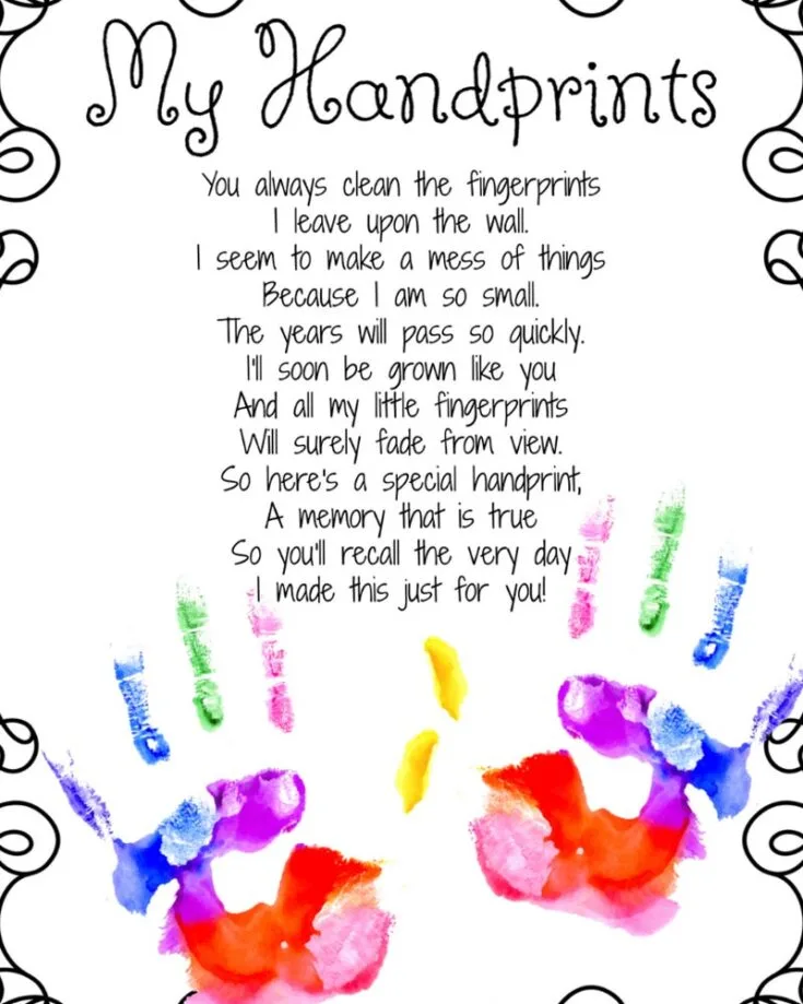 Cards are always a standard go-to during special occasions like this. Instead of getting store-bought cards, show your mother your love and appreciation with a handprint craft with a poem or an inside joke you share. Turn her day into a memorable one with a gift from the heart.