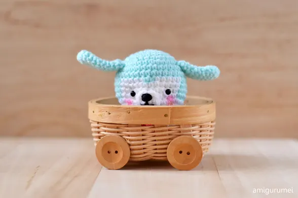 crochet dog amigurumi pattern