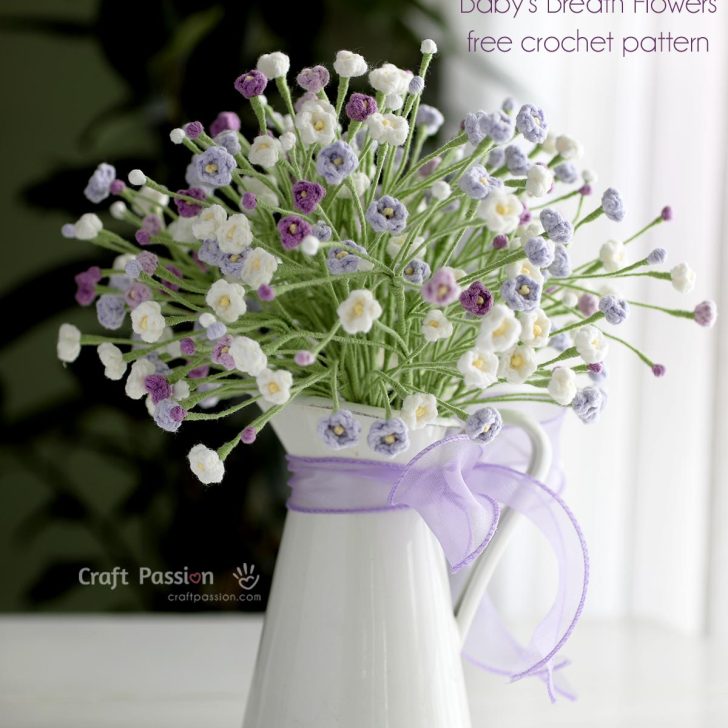 purple baby breath crochet pattern Crochet Baby’s Breath Pattern
