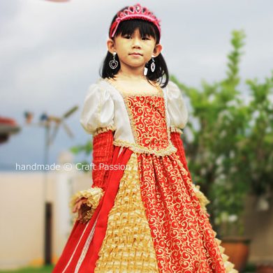 queen gown sewing pattern