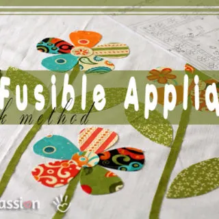 quick fusible applique method