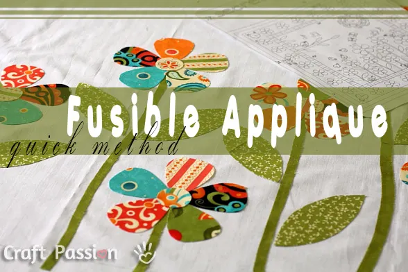 quick fusible applique method
