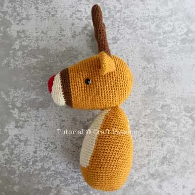 how to crochet reindeer