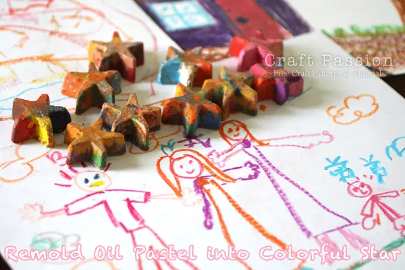 recycle oil pastels