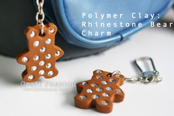 polymer clay bear