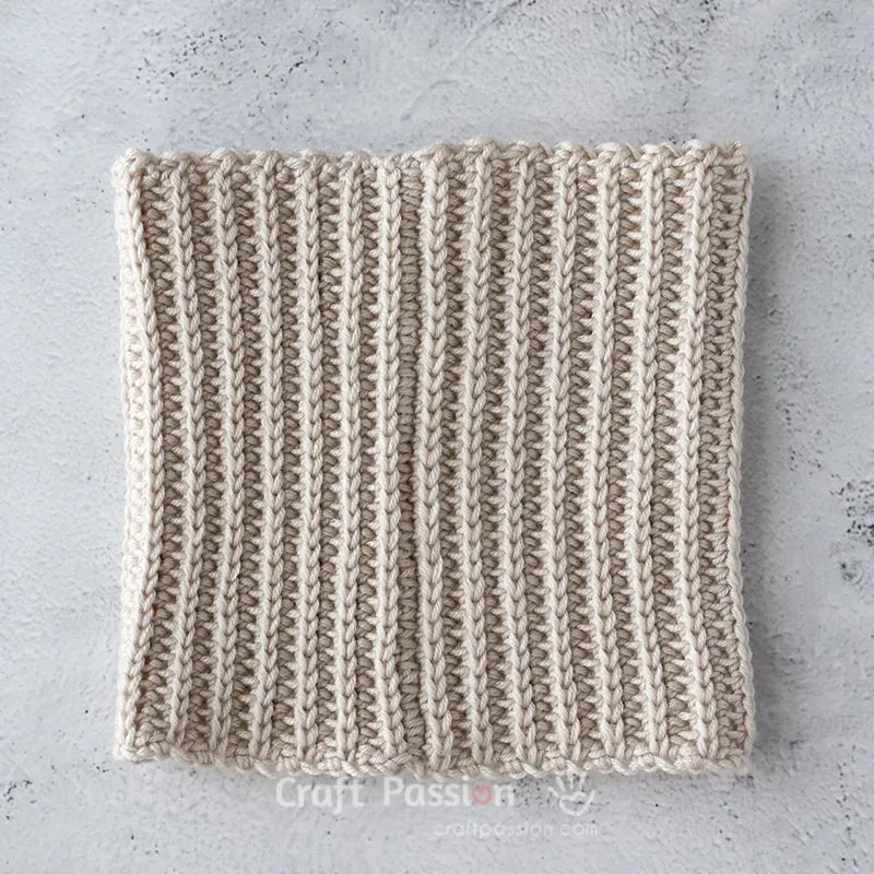 how to sew invisible seam for ribbed stitch edges