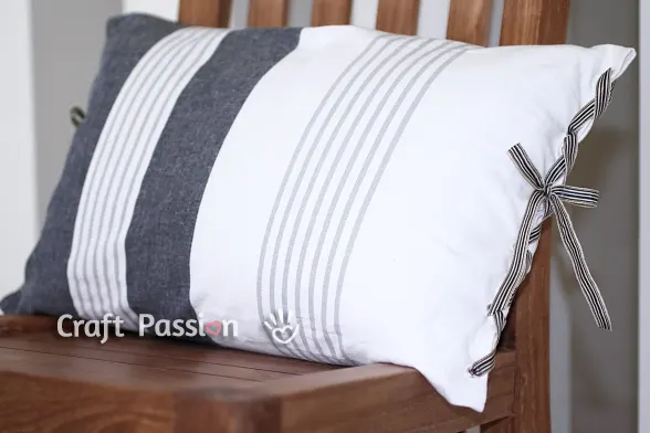no sew pillow cover