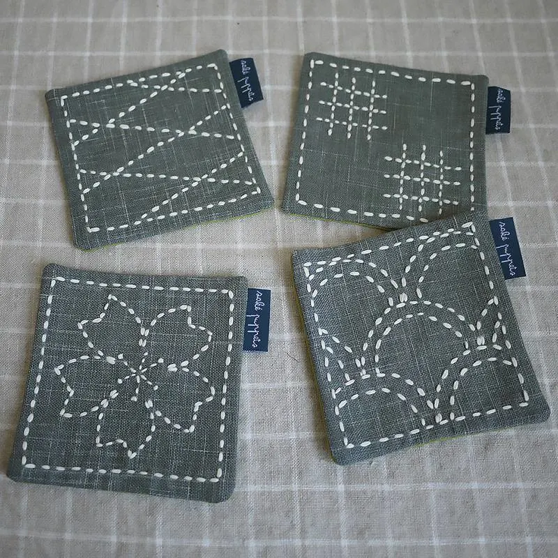 Have a look at this Sashiko tutorial that teaches you how to embroider 4 Sashiko patterns onto any fabric of your liking. Follow the step-by-step instructions to create unique patterns from scratch and tune in to the techniques provided to make your embroidery journey smoother.&nbsp;
