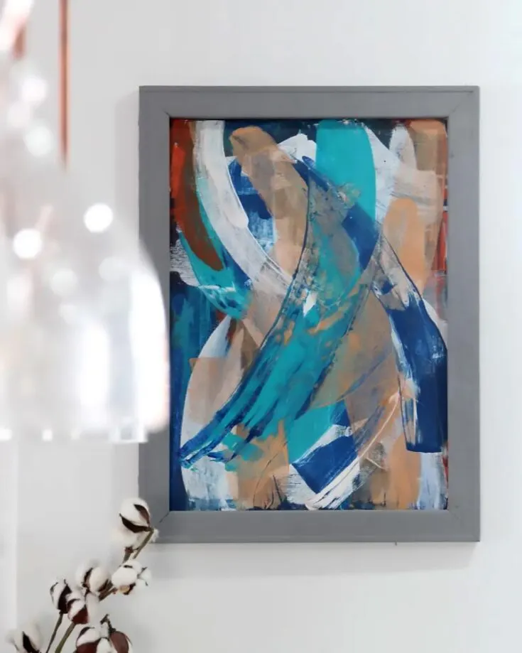 Have you heard of Scrape Painting? This technique uses metal, plastic, or silicone spatulas and scrape paint to create a cohesive story. Paint a beautiful tale as you hang it on your hallways or walls.