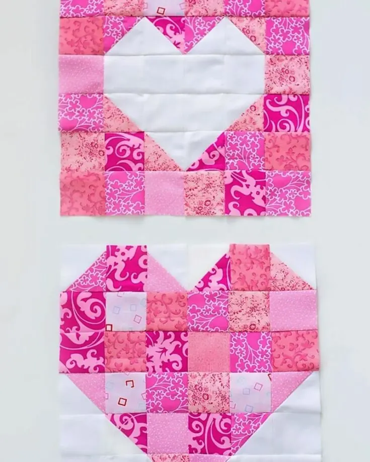 Make this lovely quilt block design for Valentine&rsquo;s Day to express your love to your recipient. It&rsquo;s an easy scrap pattern for beginners, and the block is precisely 12&rdquo; unfinished.&nbsp;