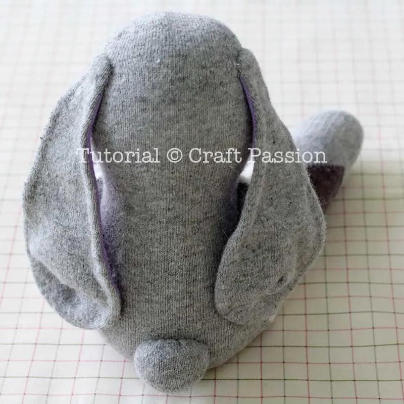 sew sock bunny