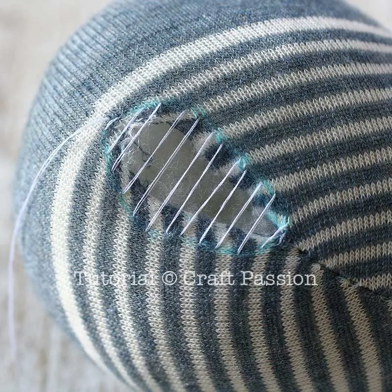 sew sock elephant