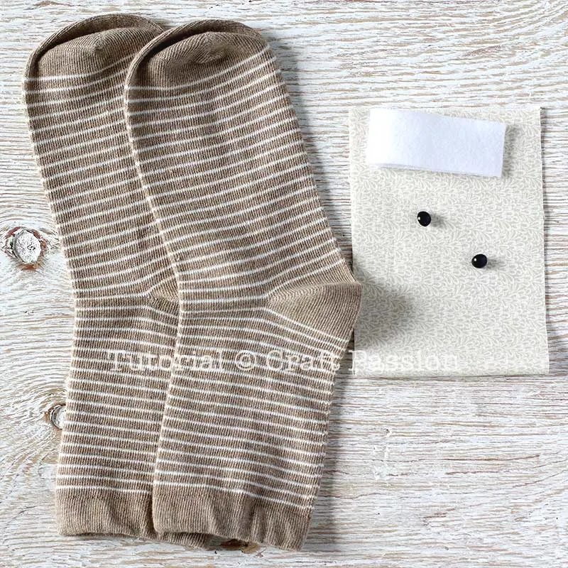 sew sock elephant