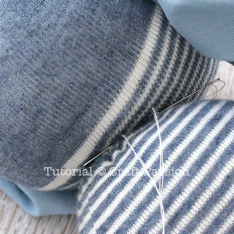 sew sock elephant