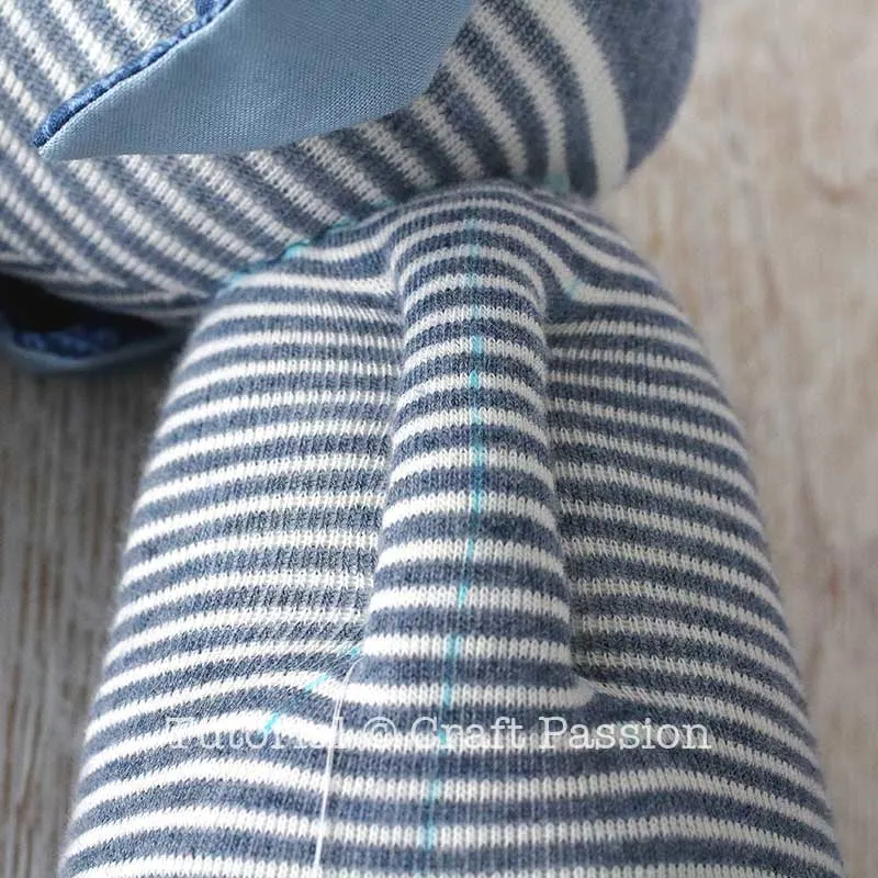 sew sock elephant