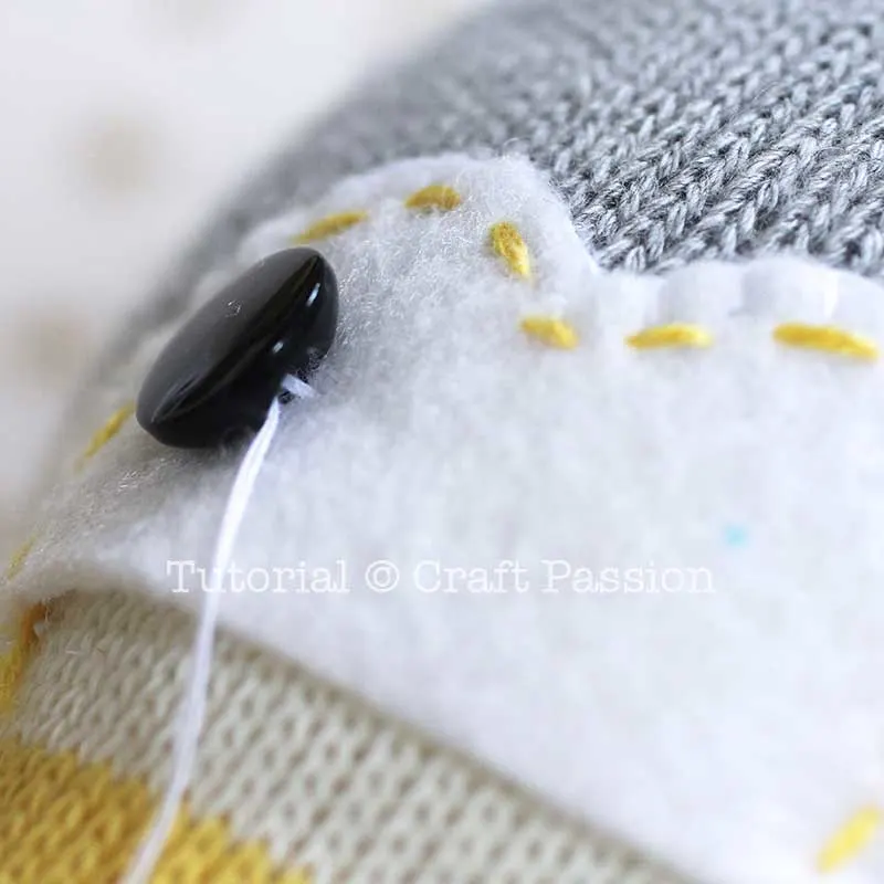 sew eye button
