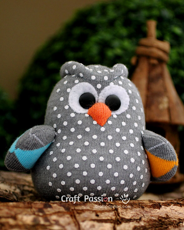 sew sock owl how to sew owl