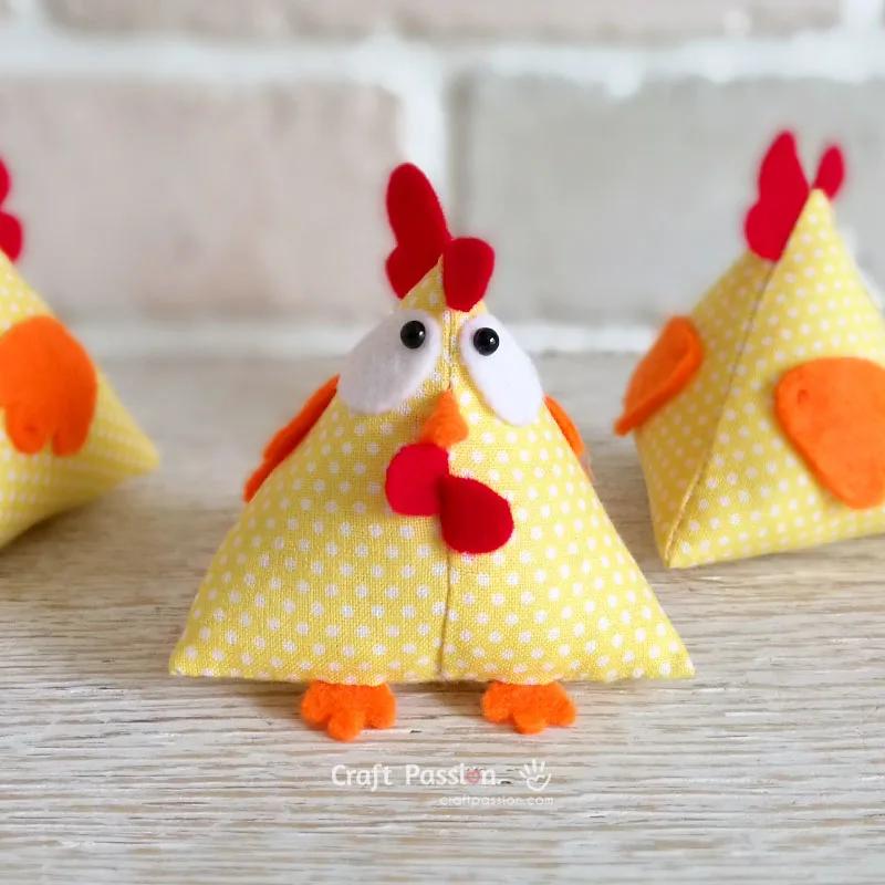 Besides being cuddly companions, some people view smaller stuffed toys as lucky charms as well! This lucky chicken is a cheerful little guy that will surely brighten your day whenever you see it.