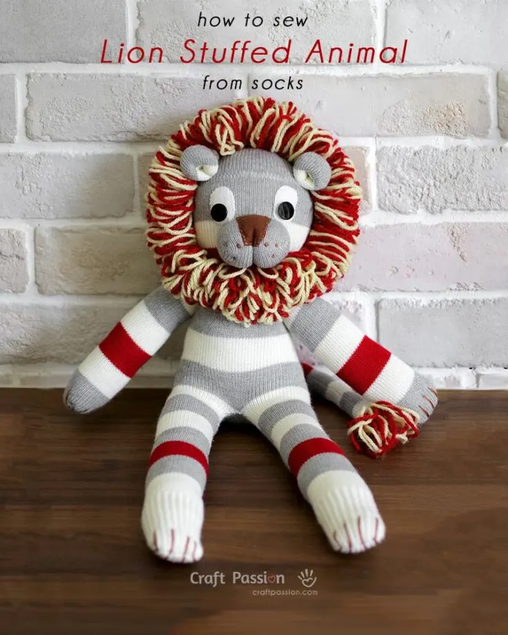 Meet our friendly sock lion, crafted effortlessly from just a pair of socks and topped off with a magnificent yarn mane. If you prefer a smaller but equally charming version of this lovable lion, we have the single sock lion pattern for you! Explore this pattern and find the perfect fit for your project&mdash;it&rsquo;s sure to bring a smile.