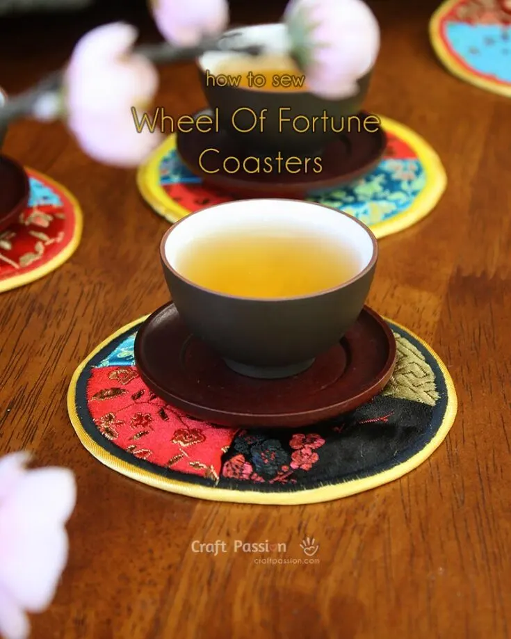 We cannot get enough of fortune and luck this auspicious year. So we made sure our cups were lucky! The coasters have a bright red and blue finish to capture your friends and families' eyes.