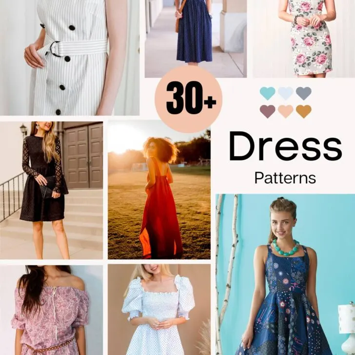 These 30 dress patterns are perfect for any occasion. We've covered a wide range of styles, from casual to formal, sexy to elegant, and work to beach vacation.