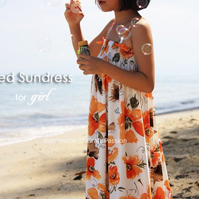 shirred sundress sewing pattern