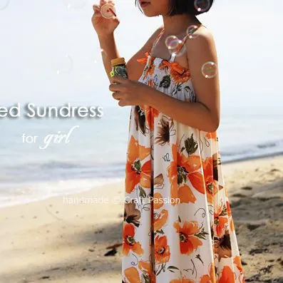 shirred sundress sewing pattern
