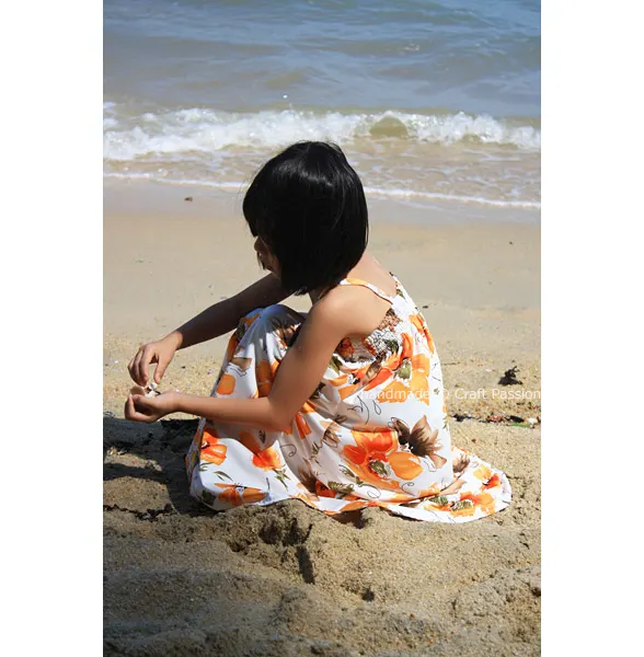 shirred sundress