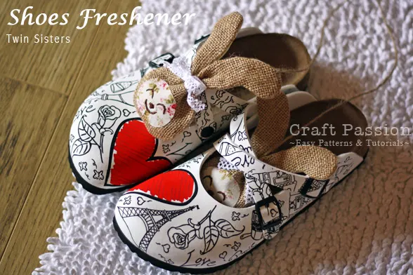 bunny shoes freshener