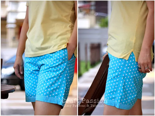 free shorts sewing pattern