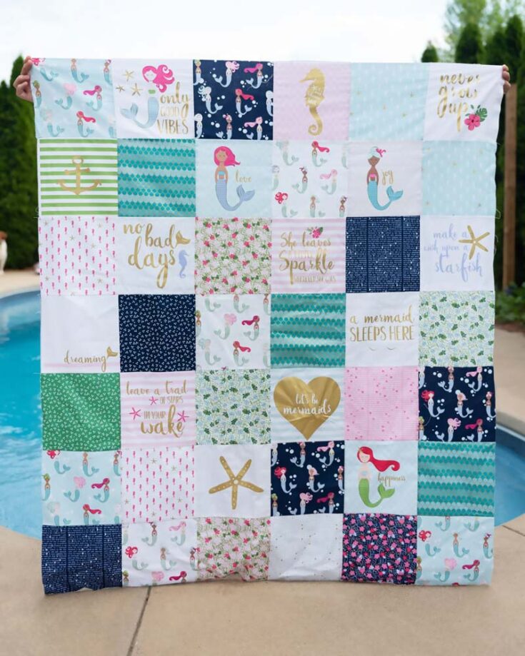 Like its name, this tutorial will teach you all the step-by-step to make a Simple Patchwork Quilt! This 51&rdquo; x 60&rdquo; lap-sized quilt is great for showcasing your favorite fabric print collections and a great way to get the hang of stitching blocks of fabric together. Click the link below to immerse yourself in this relaxing and satisfying quilt process.