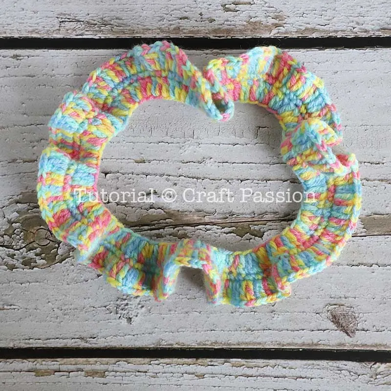 Ruffled Skirt add on piece elephant amigurumi