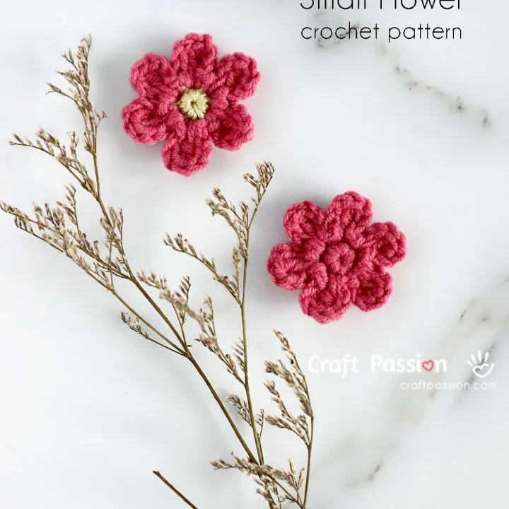 crochet flower pattern