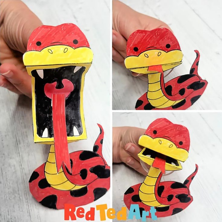 Create your own slithery snake finger puppet with this fun craft! Simply download the free printable, color it in your favorite shades, and cut it out to assemble. It's a quick and easy activity that kids will love for creative playtime!
