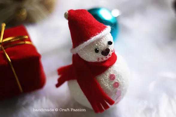 how to make little snowman