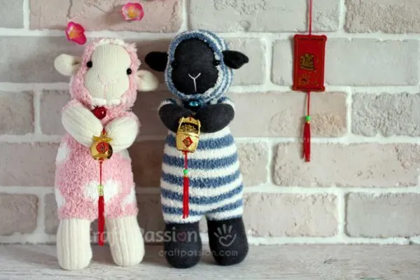 sock sheep pattern
