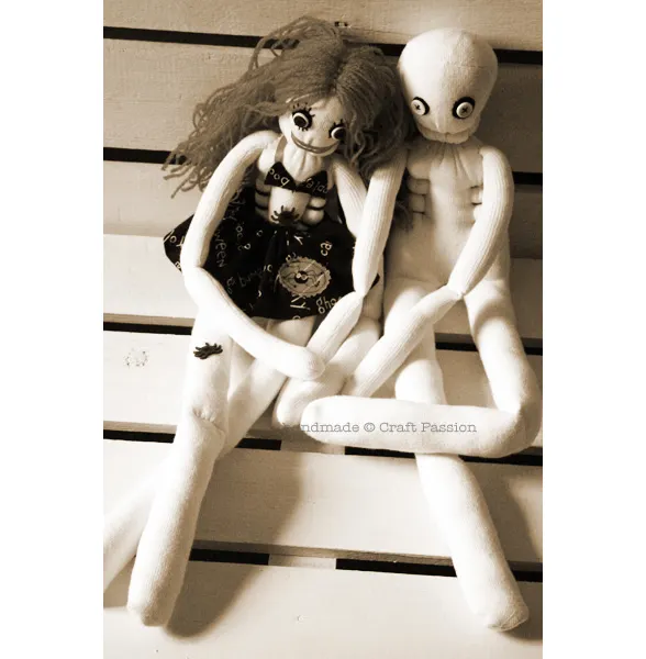 stuffed skeleton sewing pattern