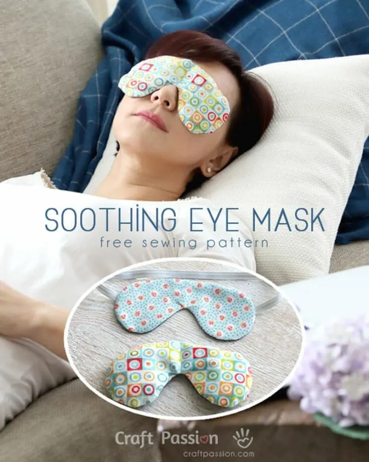 Make this Mother&rsquo;s Day a relaxing one for Mom with this DIY soothing eye mask. If Mom&rsquo;s always working in the wee hours of the night by the computer or her work requires attention to detail, craft an eye mask made from cotton and satin that will be an ideal gift to make her sleep more peaceful and wake up feeling rejuvenated.