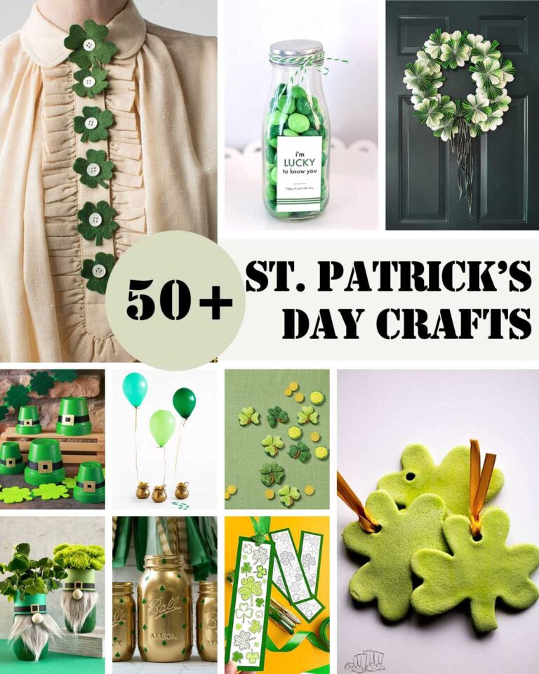 Enjoy these free St. Patrick's Day Crafts with your family. These crafts are perfect to make with your kids. Designs ranging from home decor, baking, to arts and crafts.