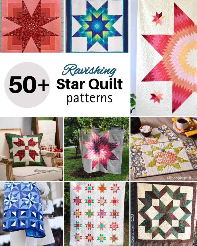 Star quilt patterns are so versatile and easy to make! Browse through our selection of designs to inspire you for your next quilting endeavors.
